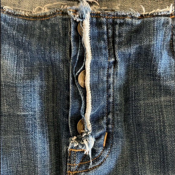 Hudson Jean Mini Skirt-Size 32 - Picture 10 of 11